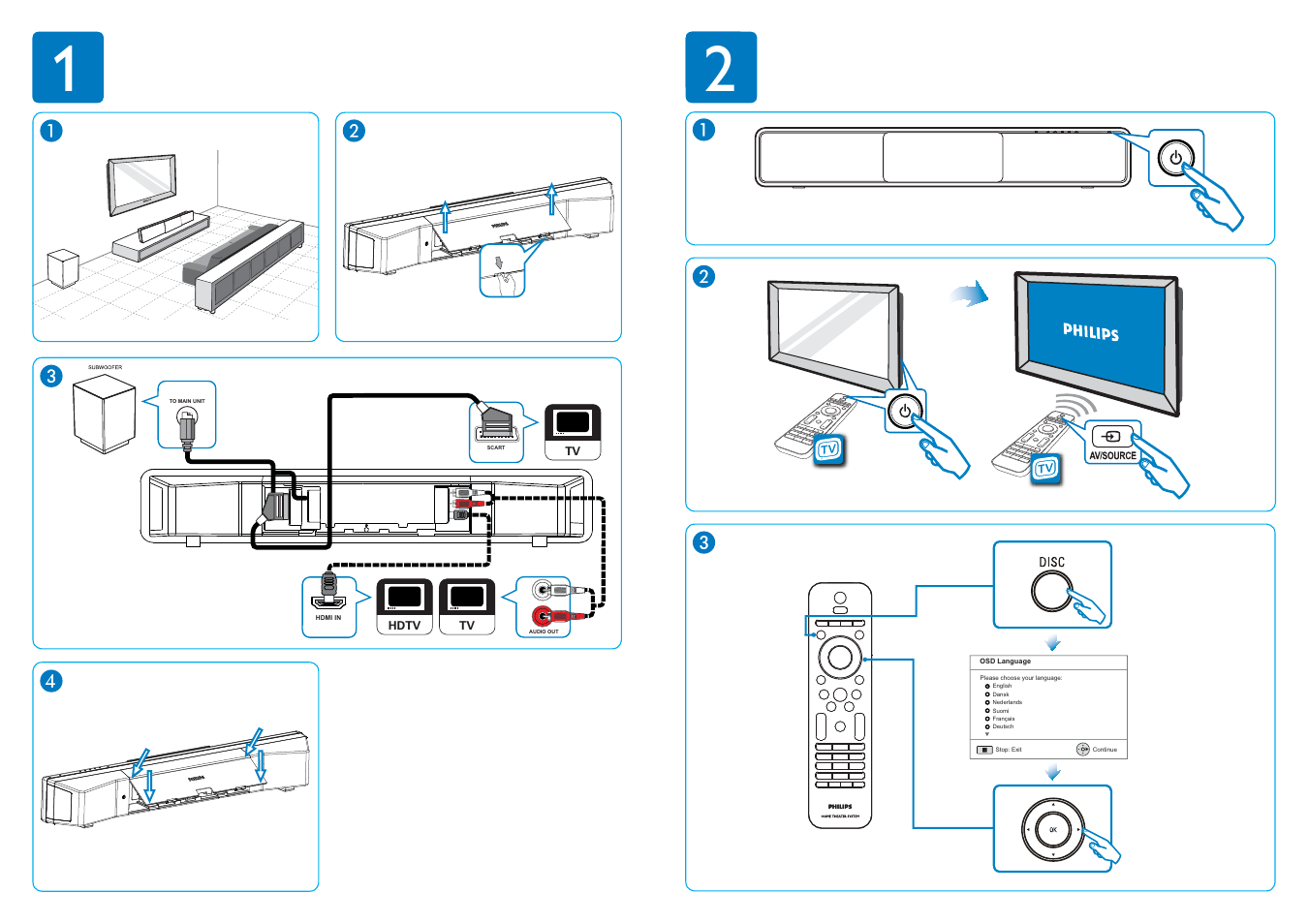 Philips HTS6120/12 User Manual | Page 2 / 2