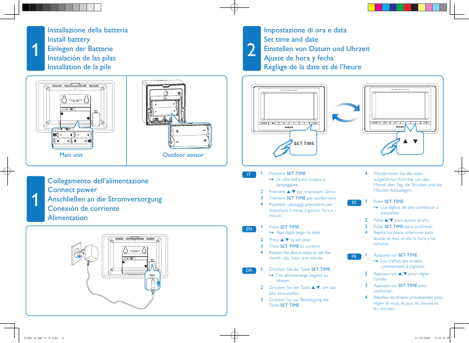 Philips AJ290/12 User Manual | Page 2 / 2