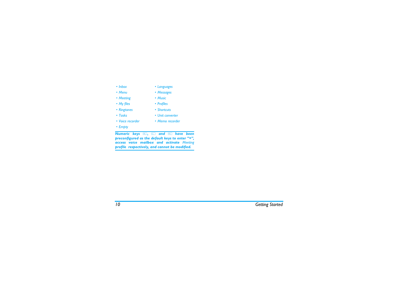 Philips X600 User Manual | Page 11 / 91
