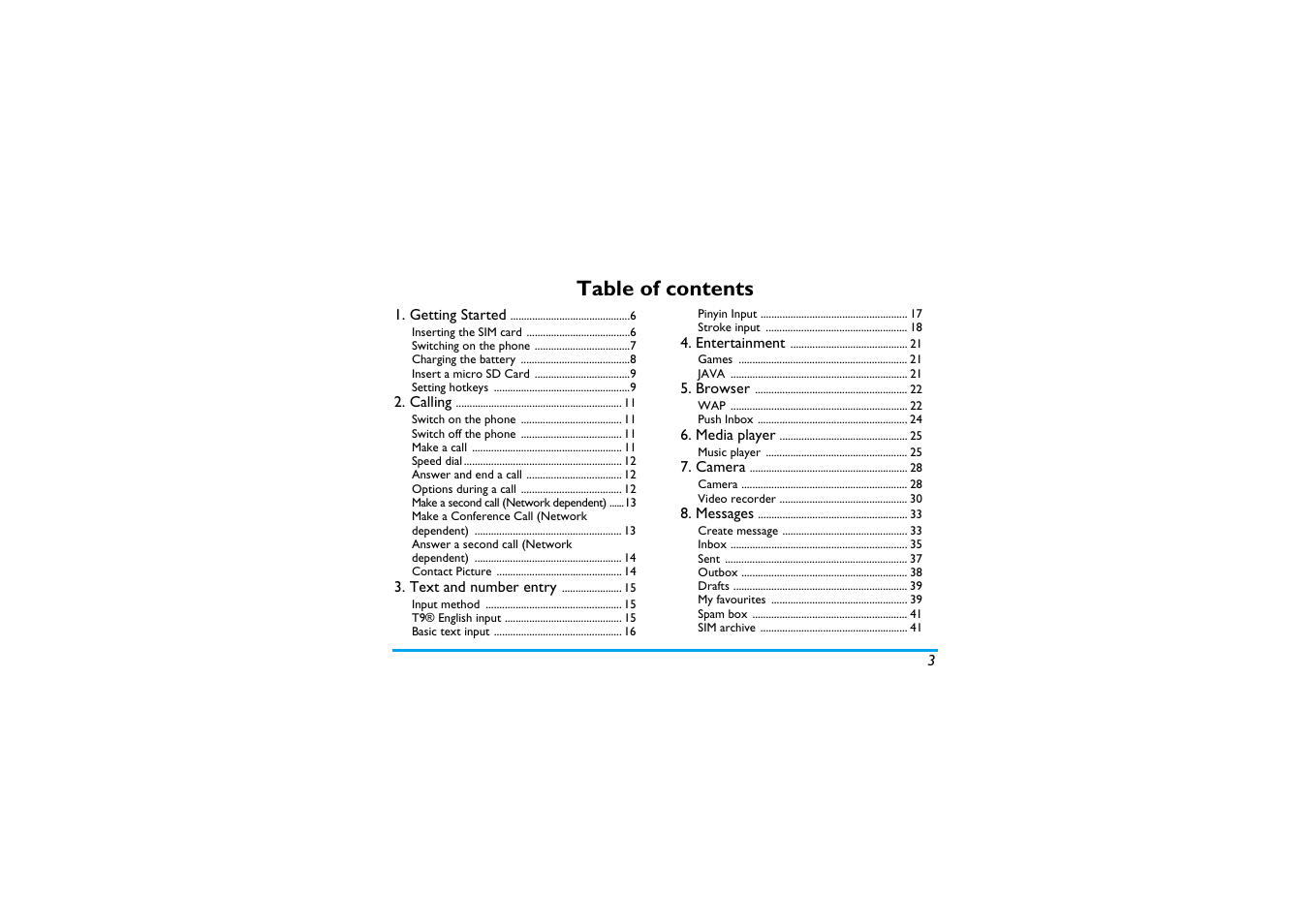 Philips X600 User Manual | Page 4 / 91