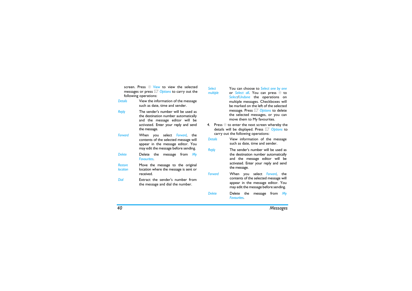 Philips X600 User Manual | Page 41 / 91