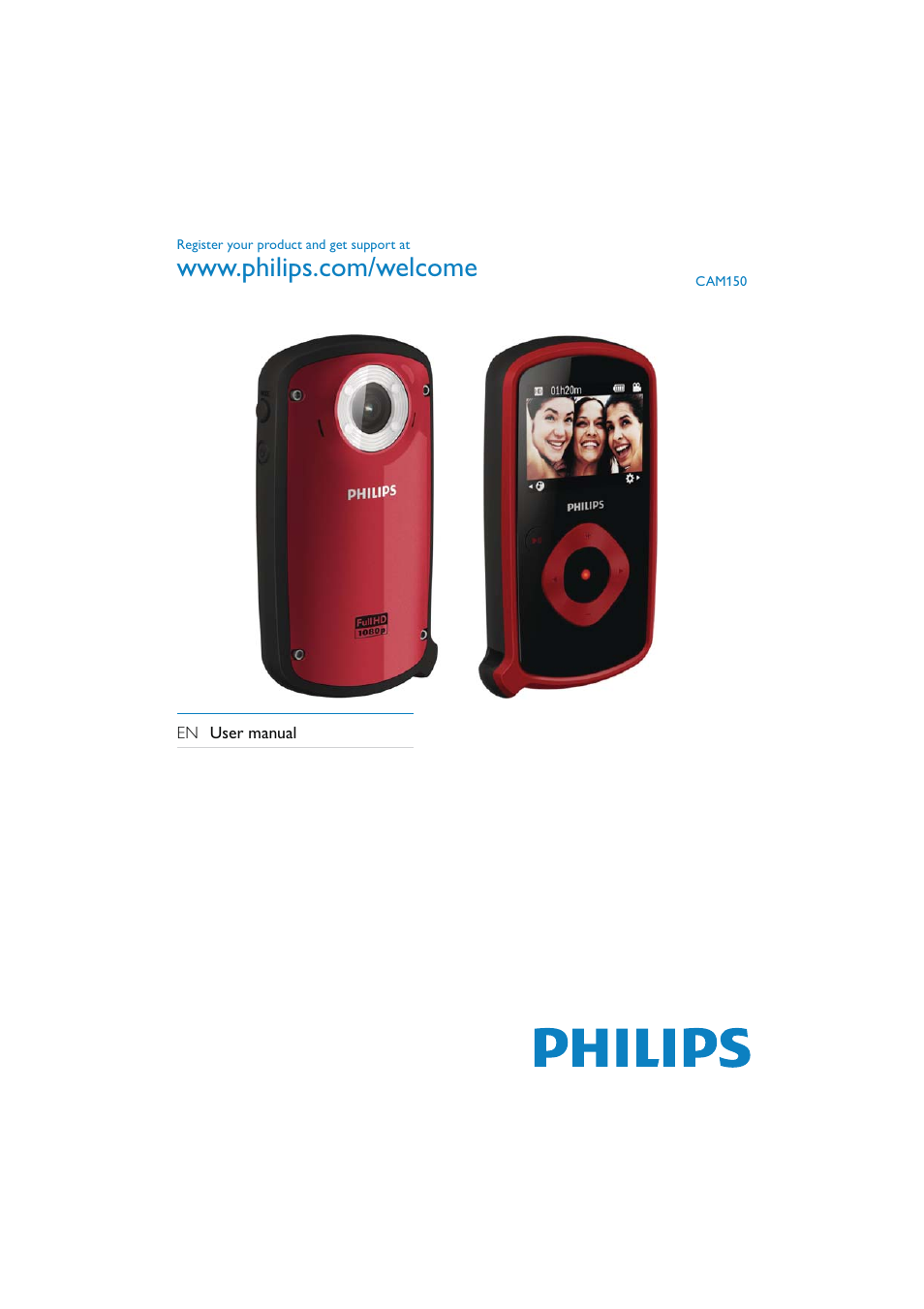 Philips CAM150 User Manual | 21 pages