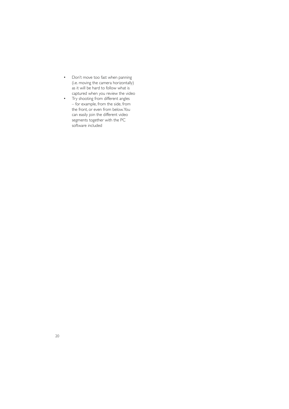 Philips CAM150 User Manual | Page 20 / 21