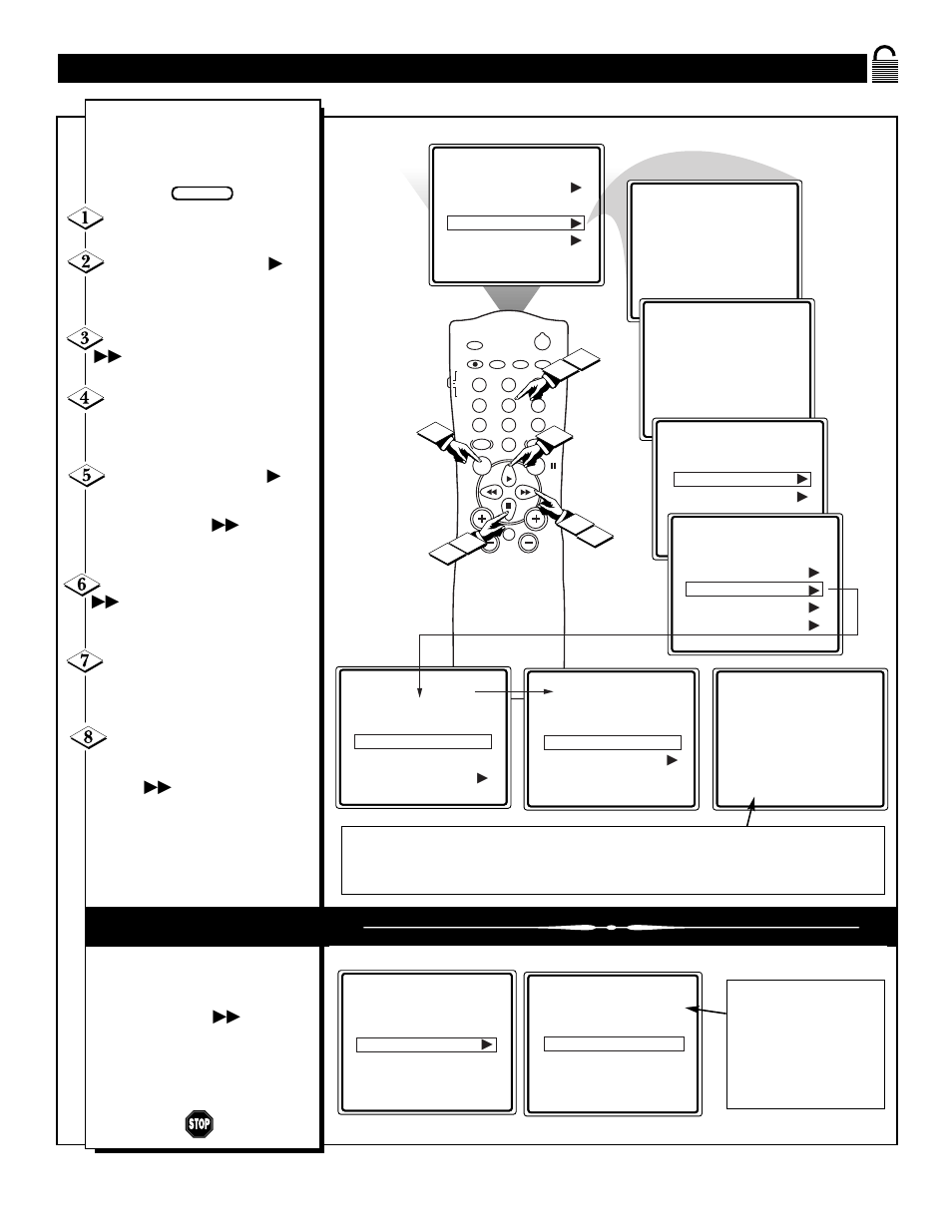 Nderstanding the, Mart, Ontrol | Lock, Hannel | Philips TS3260C1 User Manual | Page 17 / 40