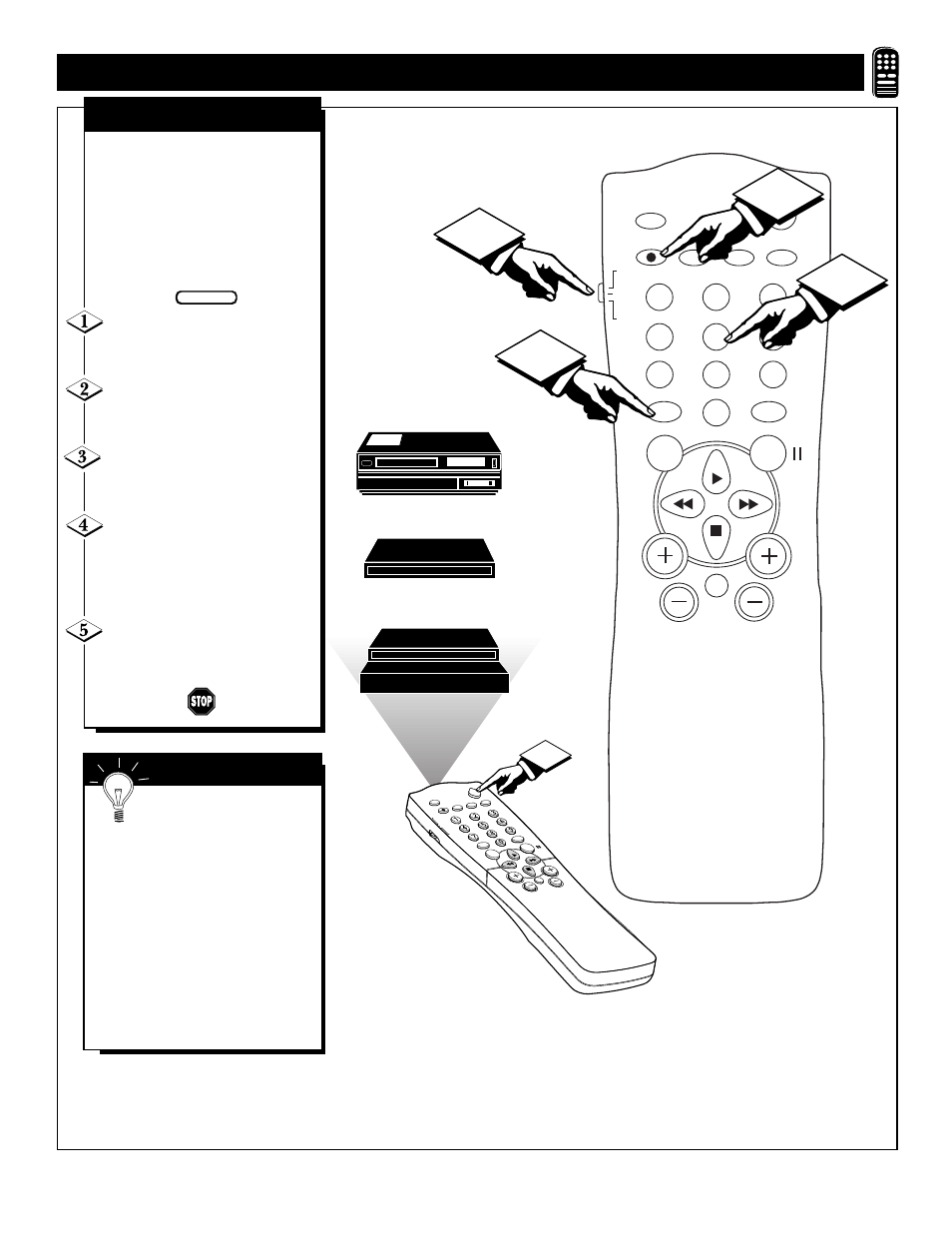 Etting the, Emote, Ontrol | Ther, Evices, Direct access method | Philips TS3260C1 User Manual | Page 31 / 40