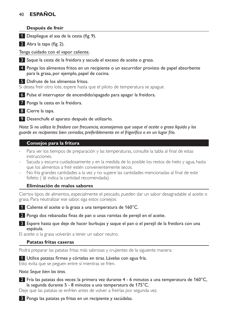 Philips HD6106 User Manual | Page 38 / 134