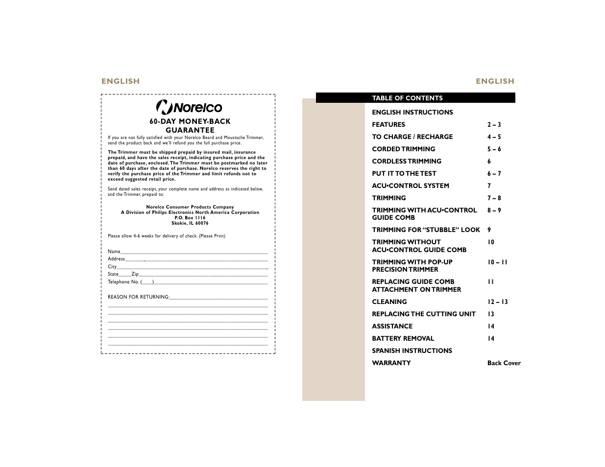 Philips T930 User Manual | Page 3 / 8