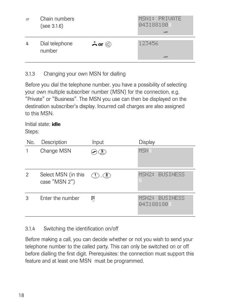 Philips D721 User Manual | Page 19 / 87