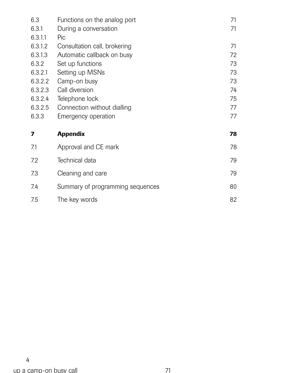 Philips D721 User Manual | Page 5 / 87