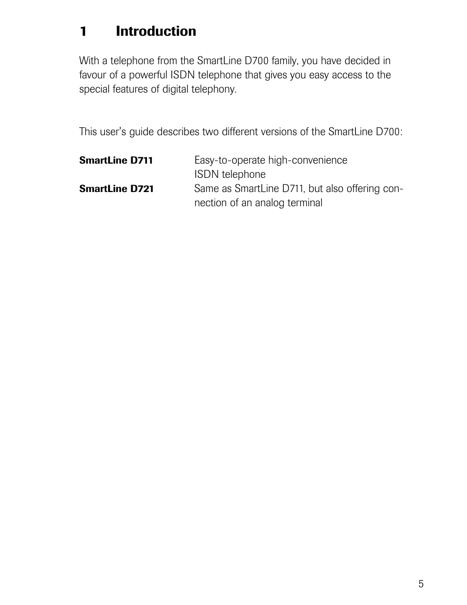 1introduction | Philips D721 User Manual | Page 6 / 87