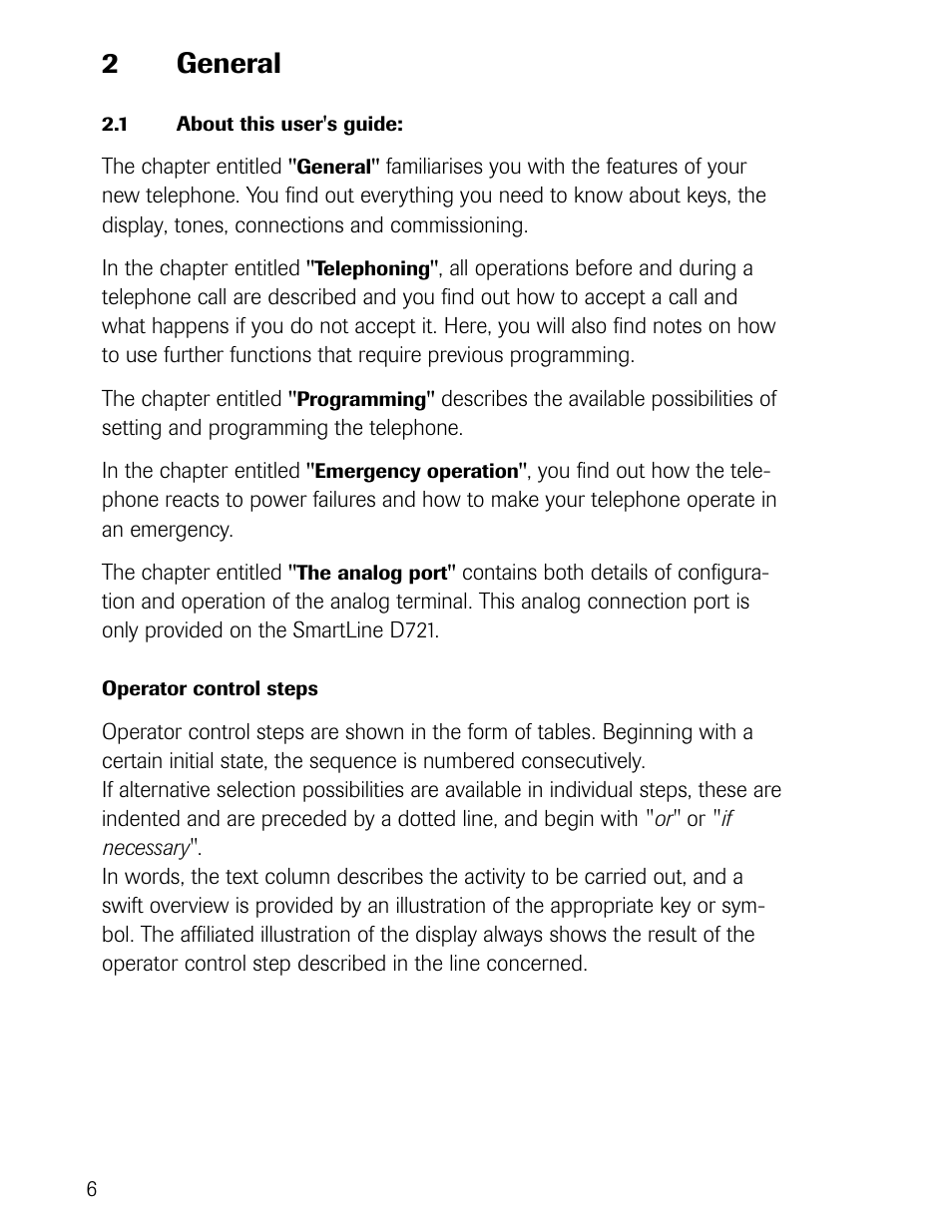 2general | Philips D721 User Manual | Page 7 / 87