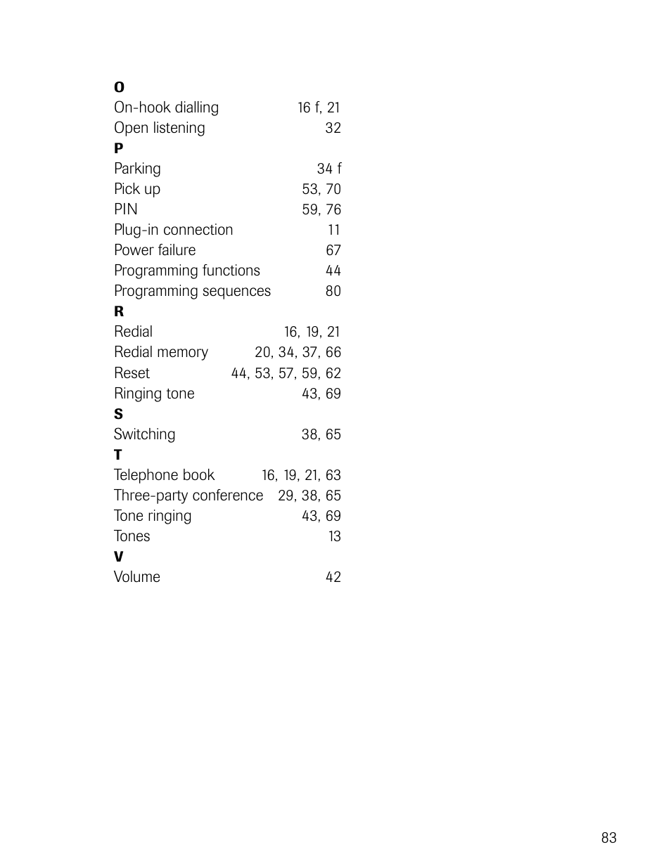 Philips D721 User Manual | Page 84 / 87