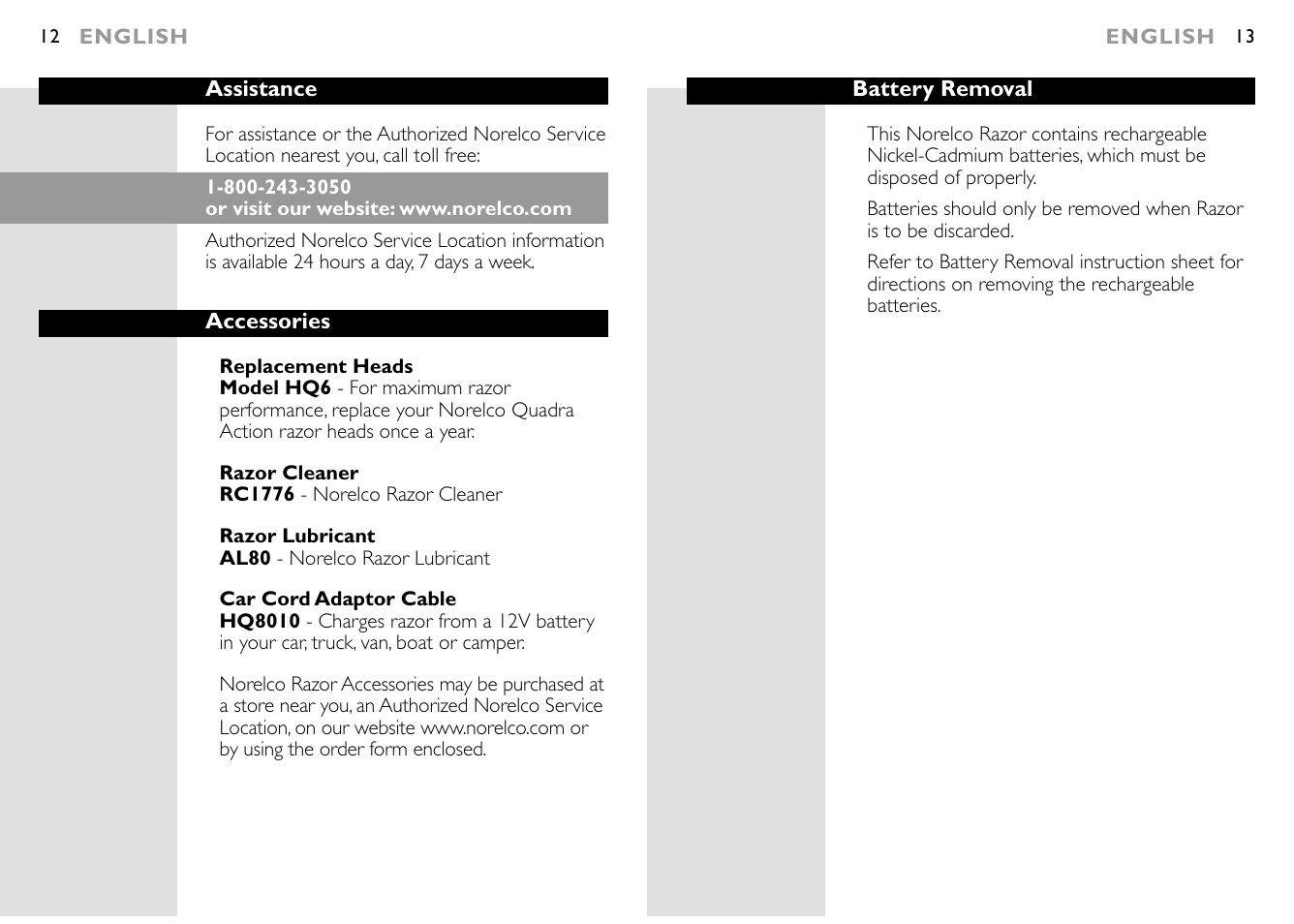 Philips 7617X User Manual | Page 9 / 19