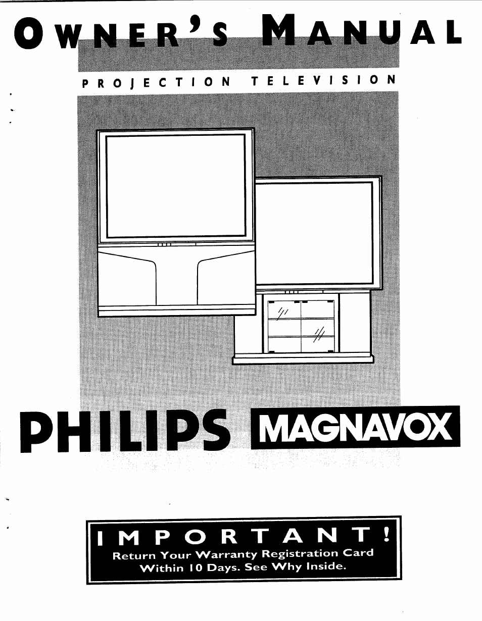 Philips Magnavox 7P5441C199 User Manual | 56 pages