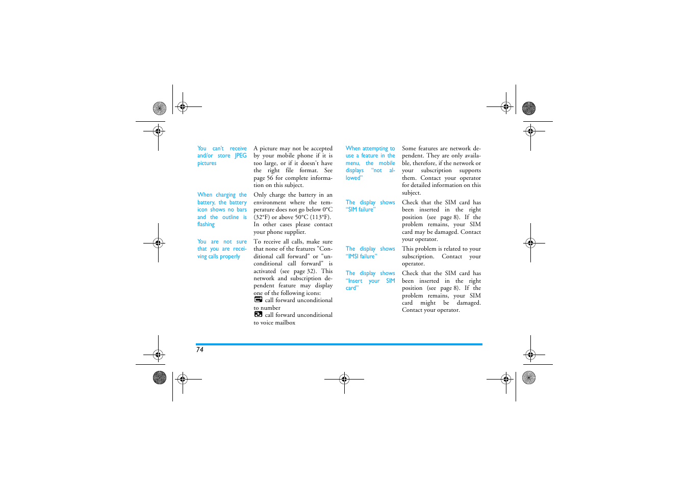 Philips 330 User Manual | Page 76 / 79