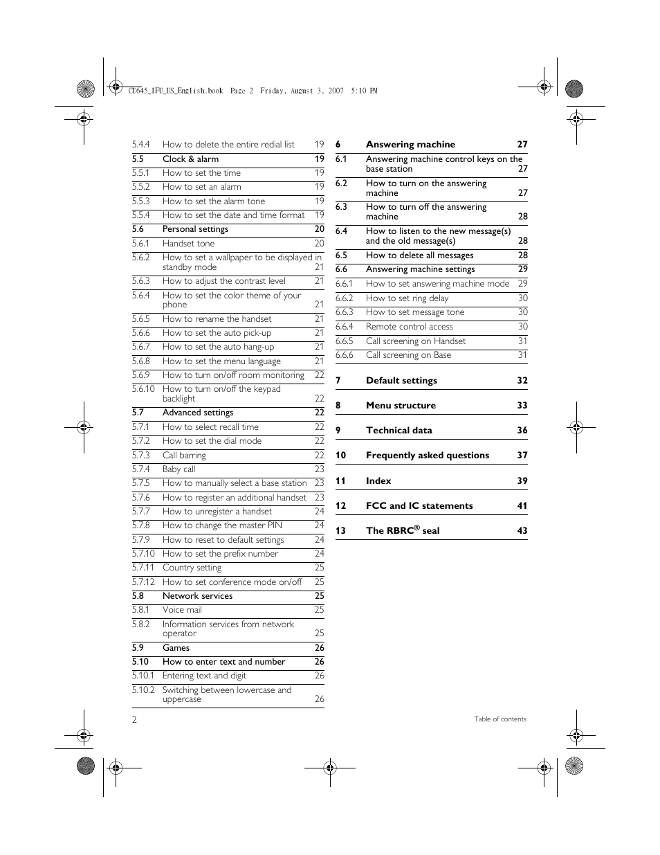 Philips CD6452B User Manual | Page 4 / 47