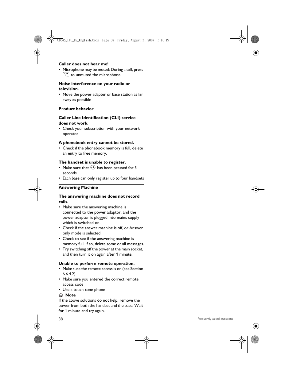 Philips CD6452B User Manual | Page 40 / 47