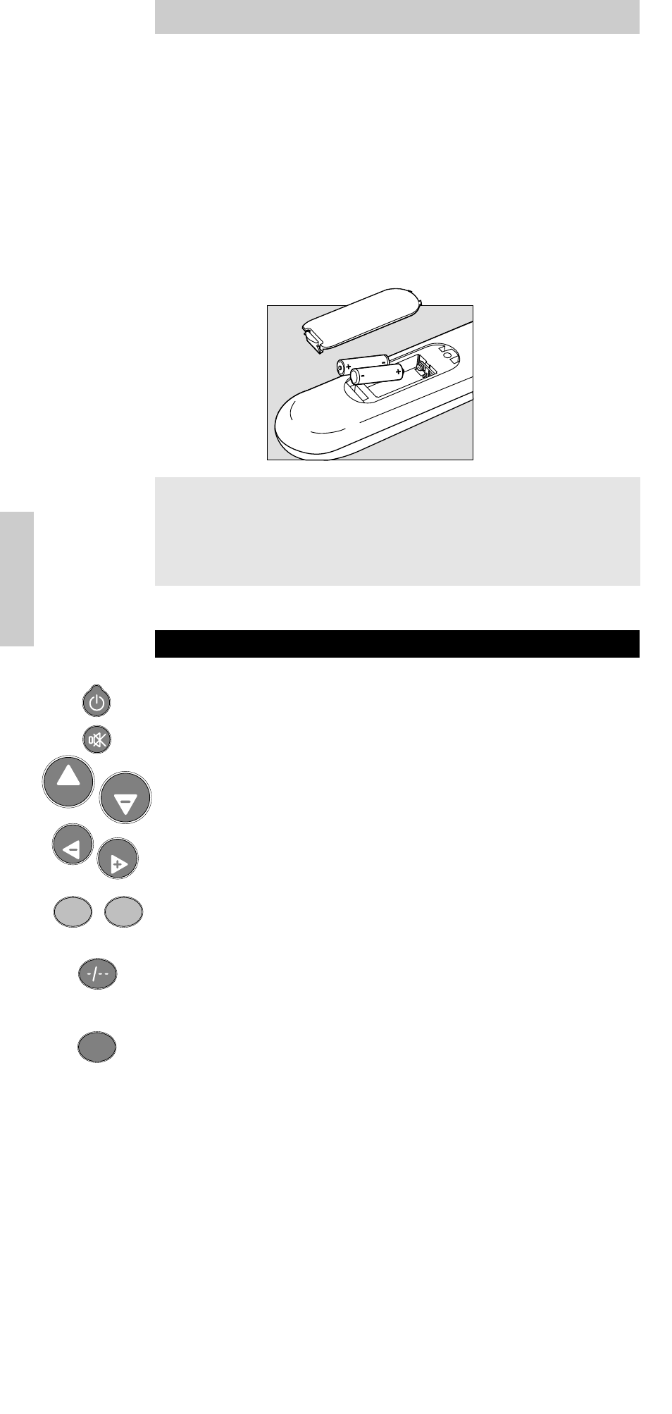 Inzetten van de batterijen, Toetsen & functies, Gebruiksaanwijzing | Philips SBC RU 510 User Manual | Page 20 / 108