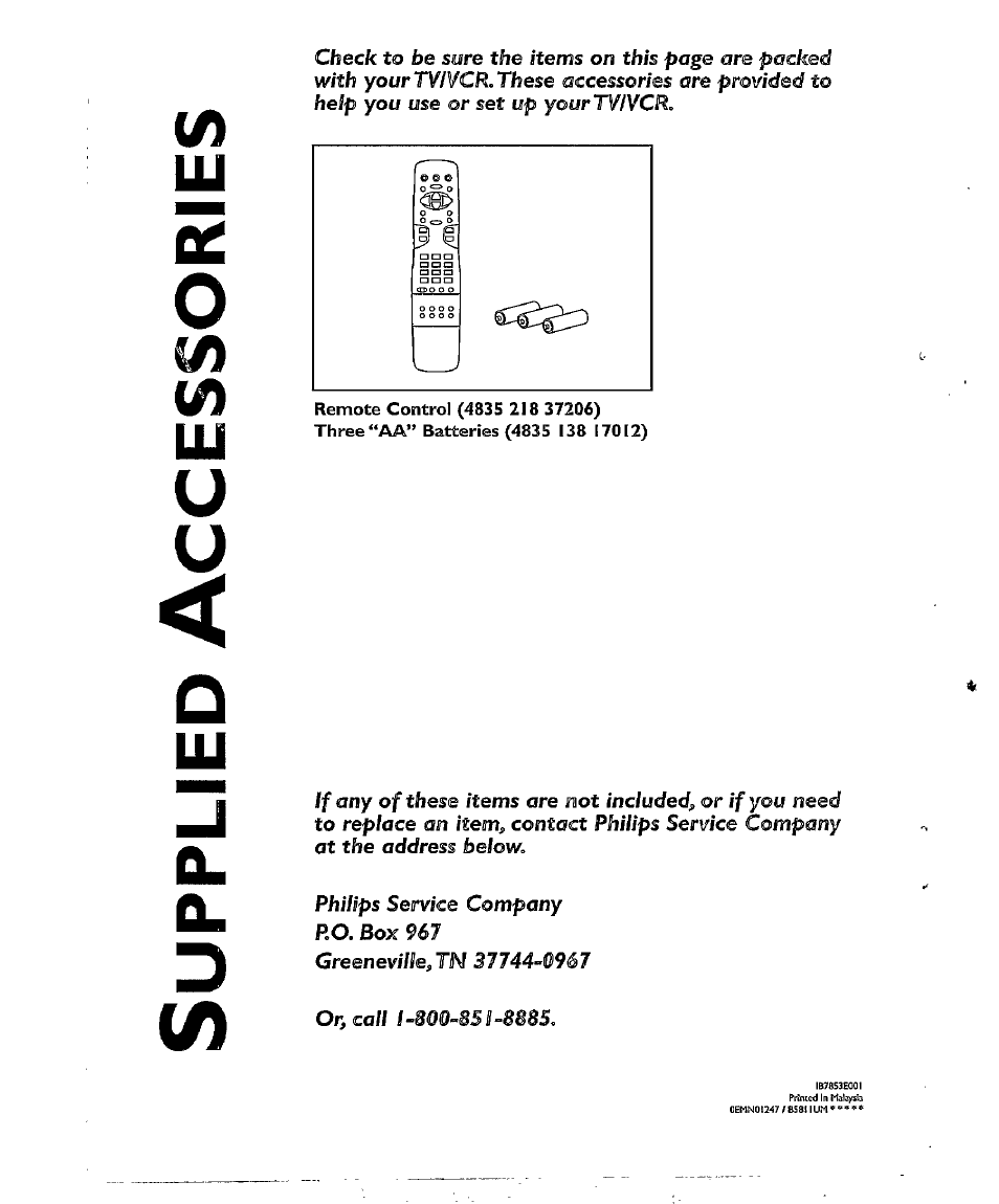 Philips CCX134AT User Manual | Page 60 / 60