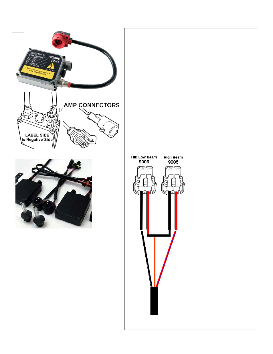 Aftermarket install | Philips LVQ-212 User Manual | Page 2 / 2