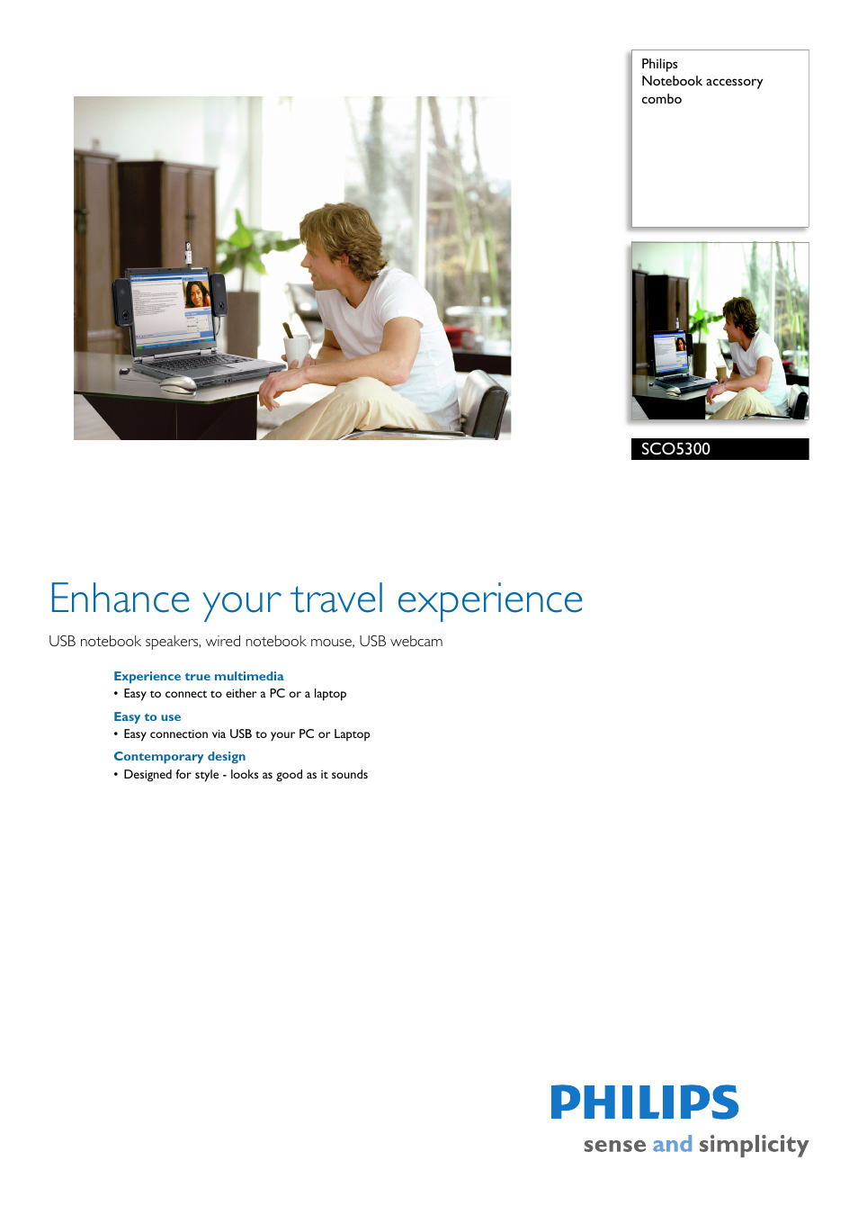 Philips SCO5300 User Manual | 2 pages