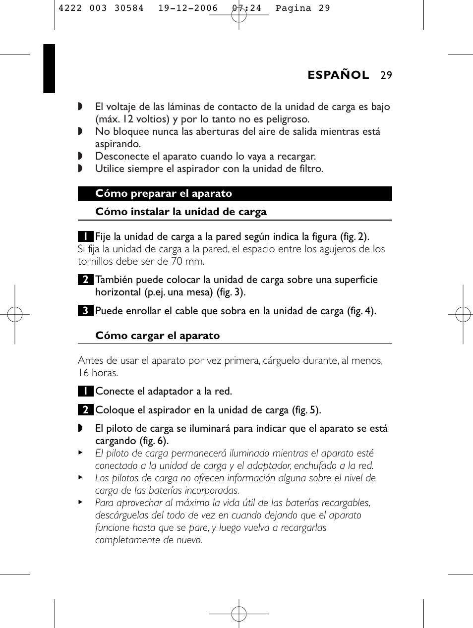 Philips FC6051 User Manual | Page 29 / 80