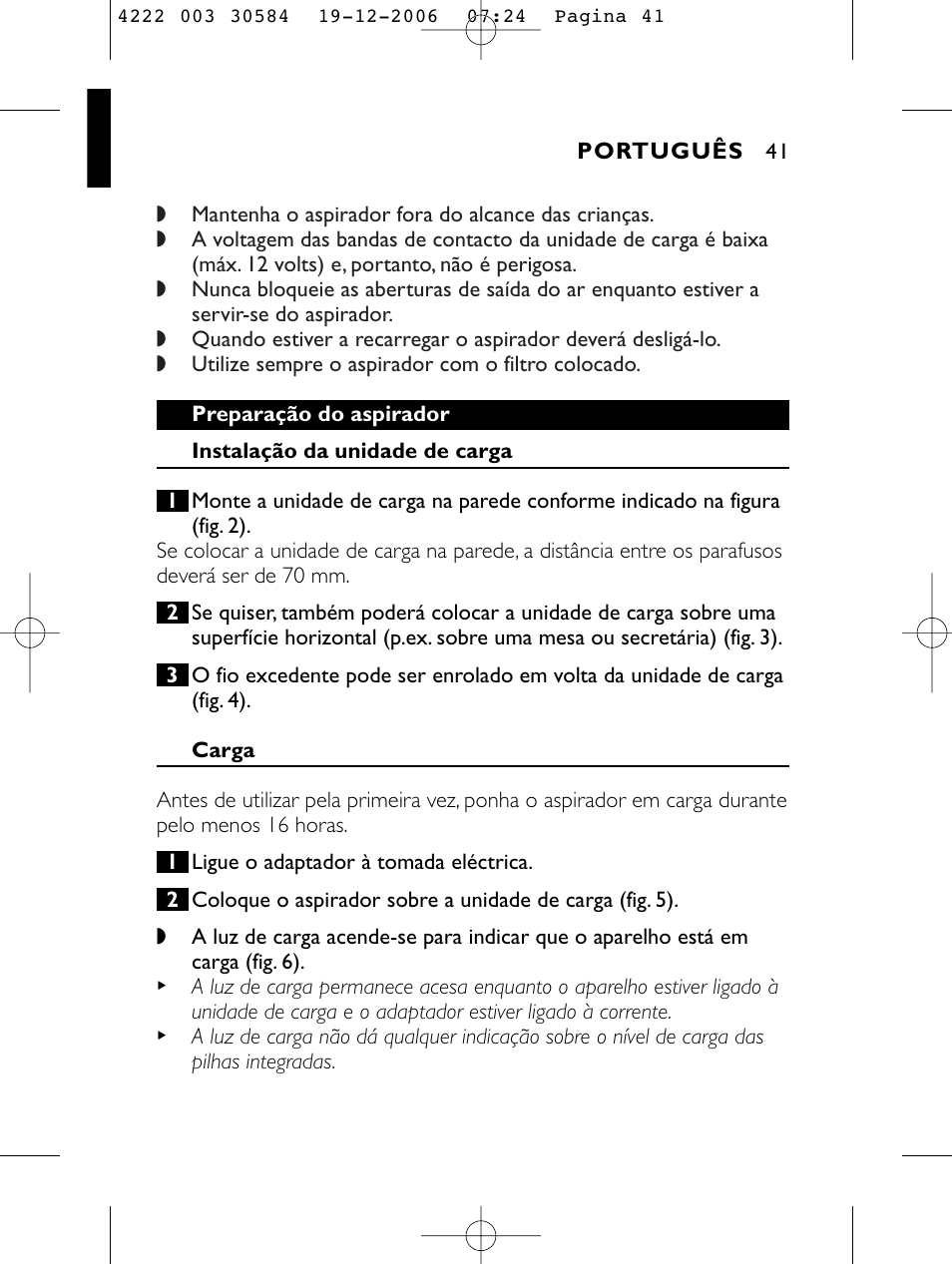 Philips FC6051 User Manual | Page 41 / 80