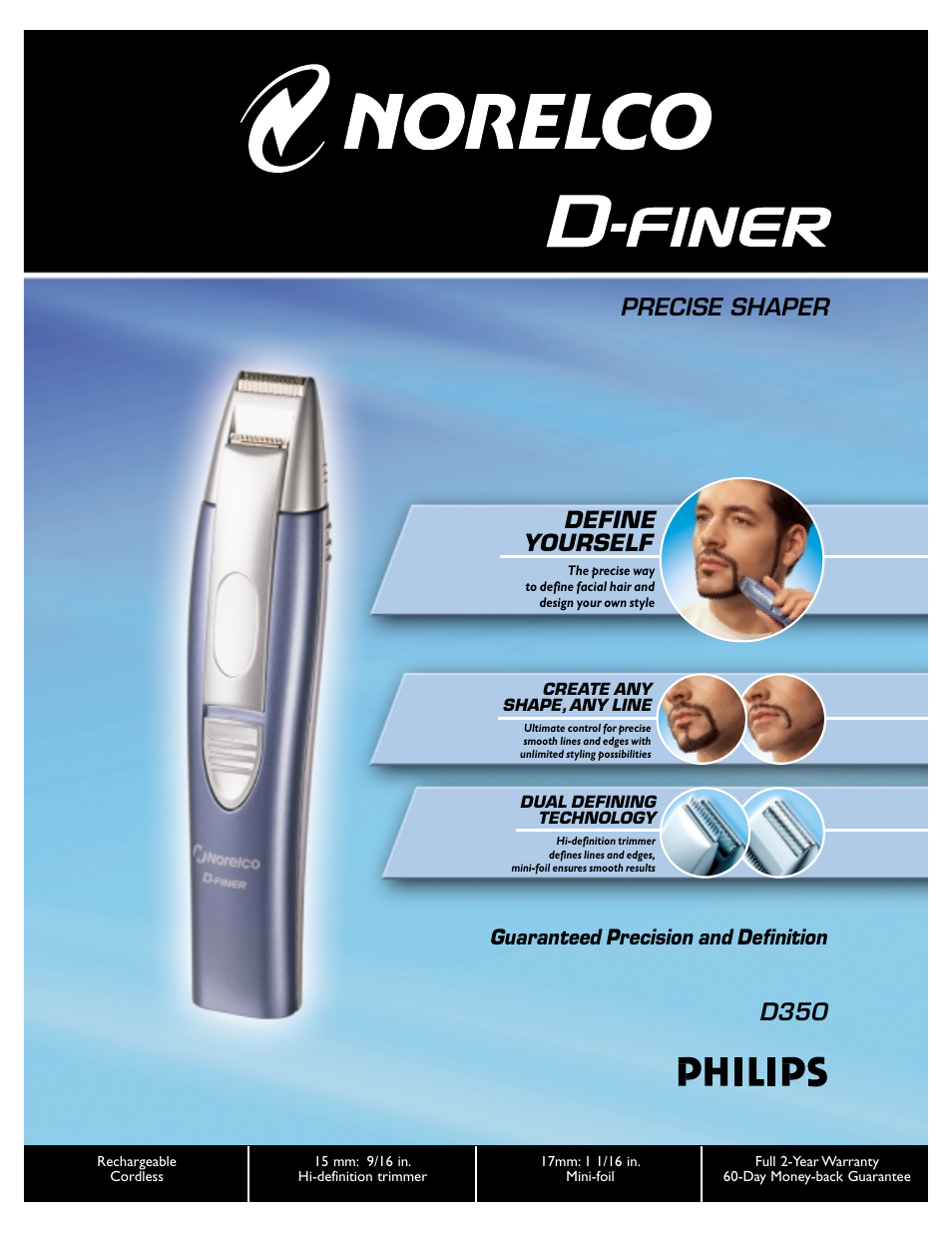 Philips 0350 User Manual | 2 pages