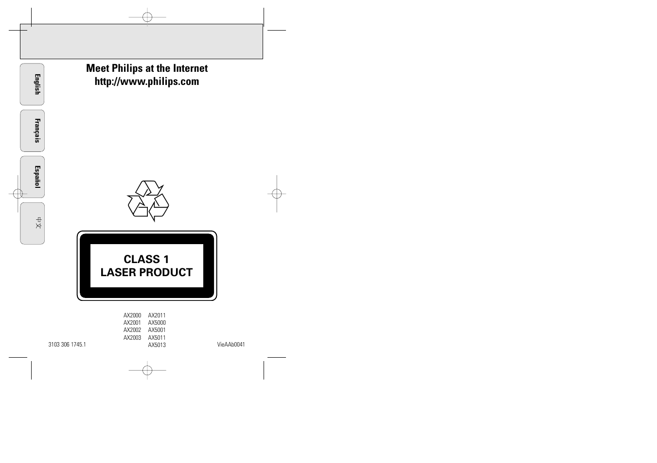 Philips AX2011 User Manual | Page 17 / 17