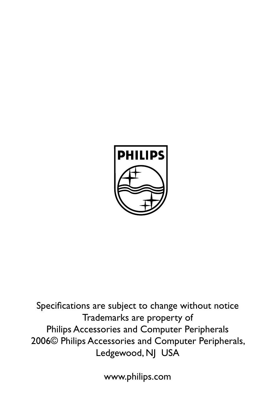 Philips SJM2302 User Manual | Page 24 / 24