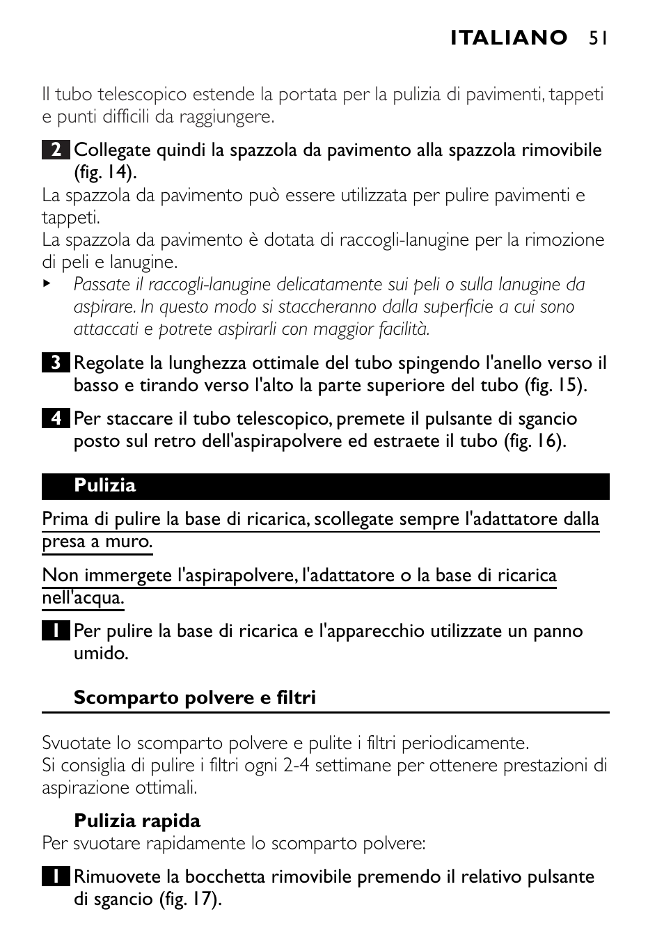 Philips FC6090 User Manual | Page 51 / 116