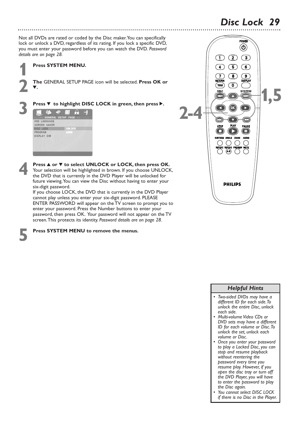 Philips DVD726v2 User Manual | Page 29 / 52