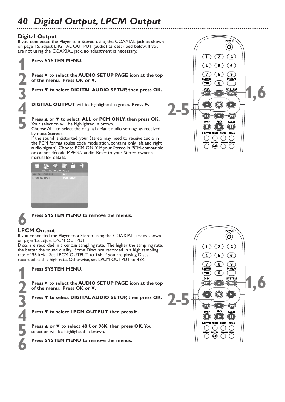 Philips DVD726v2 User Manual | Page 40 / 52