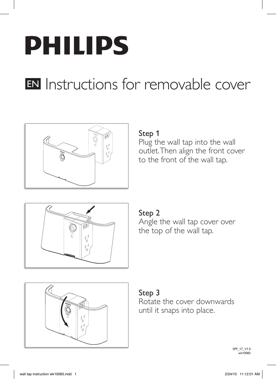 Philips SPP4031A User Manual | 2 pages