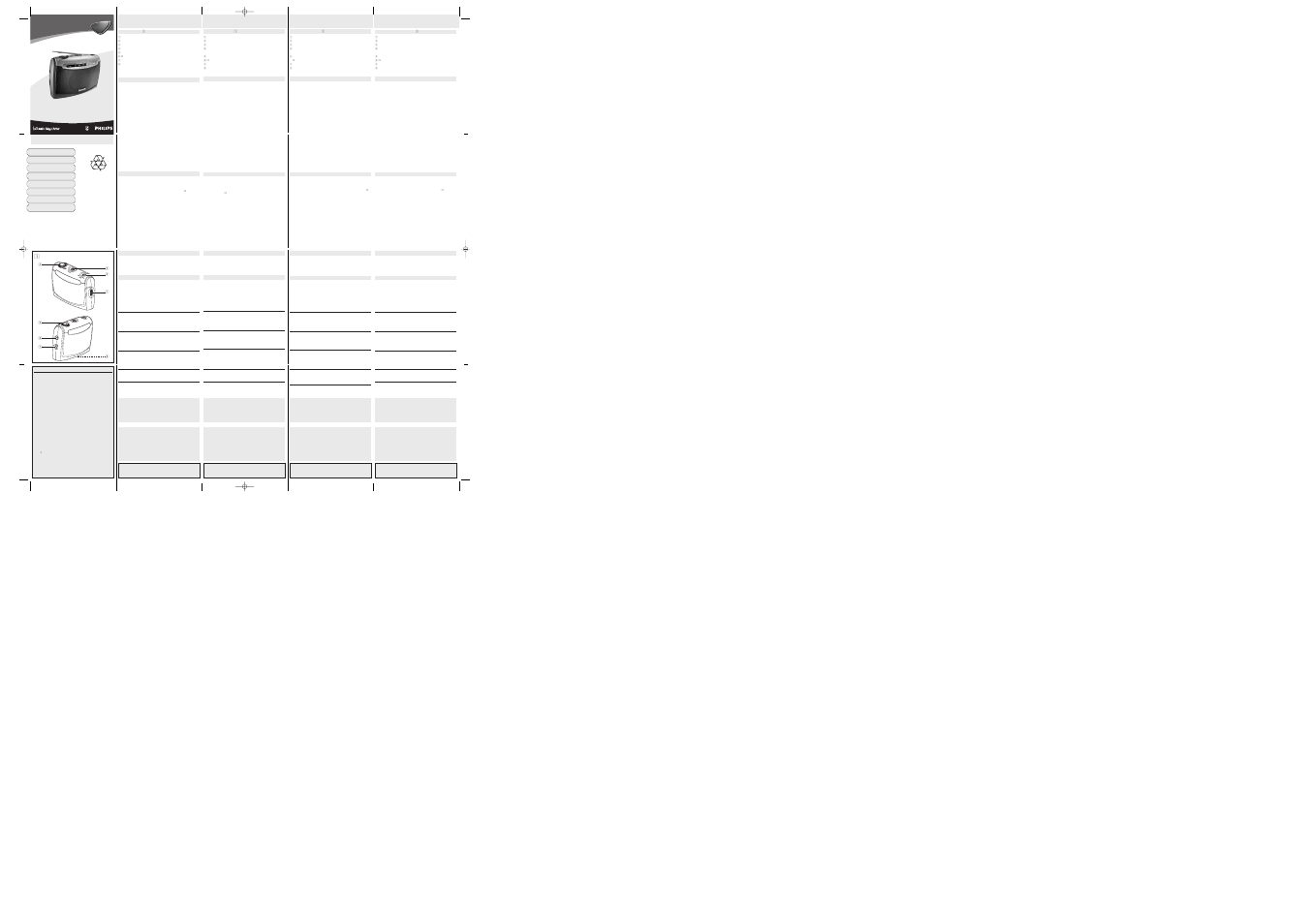 Philips AE2160 User Manual | 2 pages