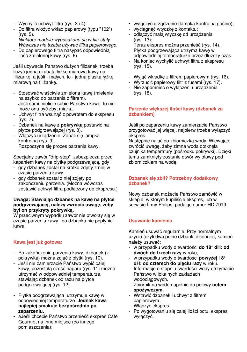 Philips HD 5400 User Manual | Page 35 / 42