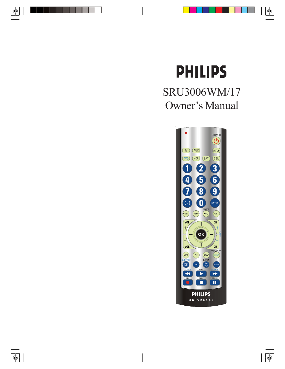 Philips src3036wm/17 User Manual | Page 19 / 35