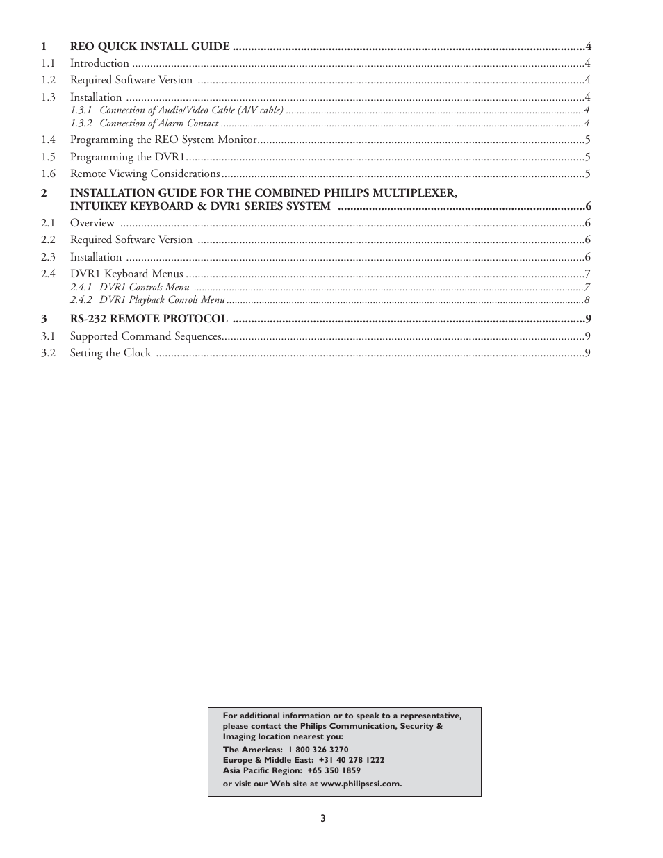 Philips DVR I Series User Manual | Page 3 / 12