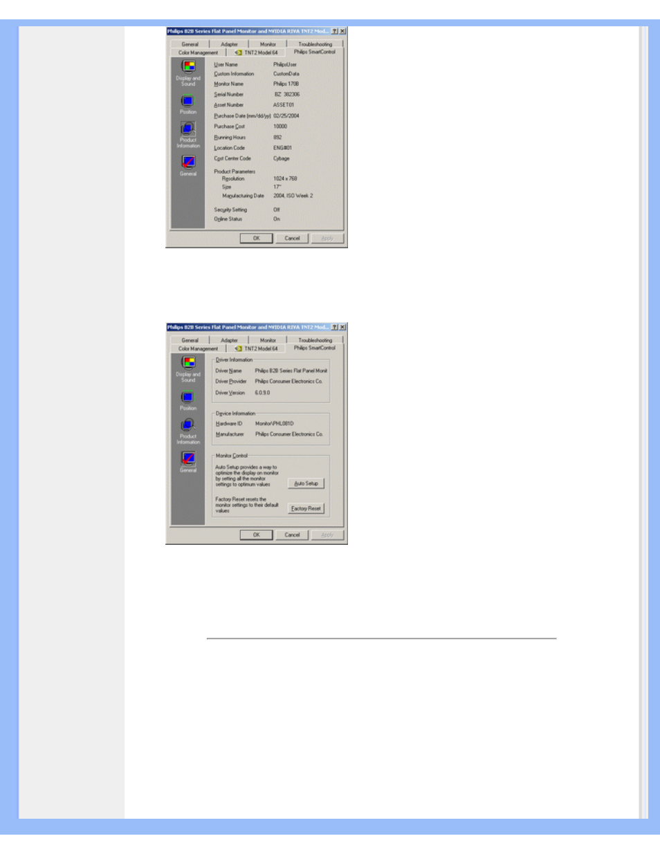 Philips 170X6 User Manual | Page 28 / 97