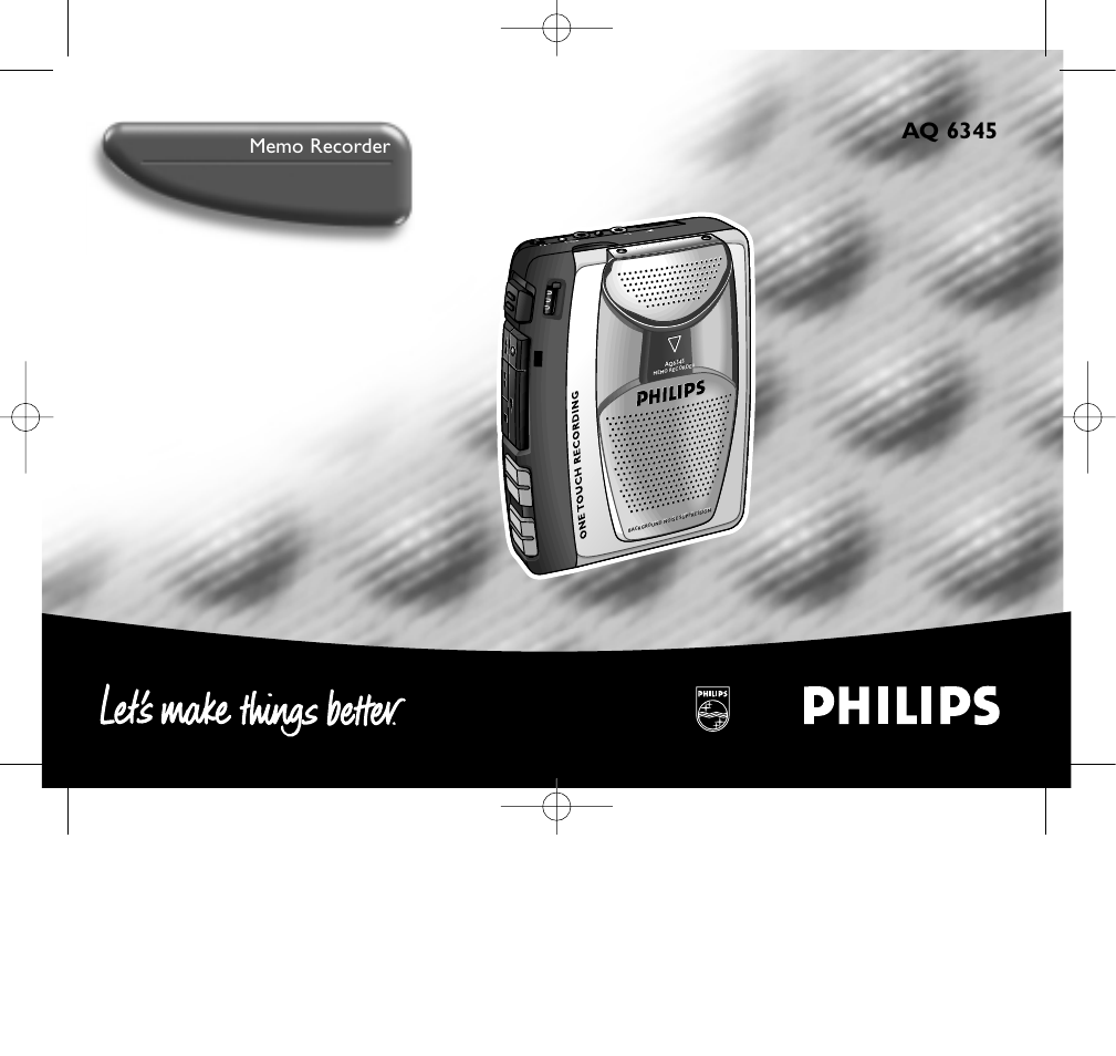 Philips AQ6345/00 User Manual | 60 pages