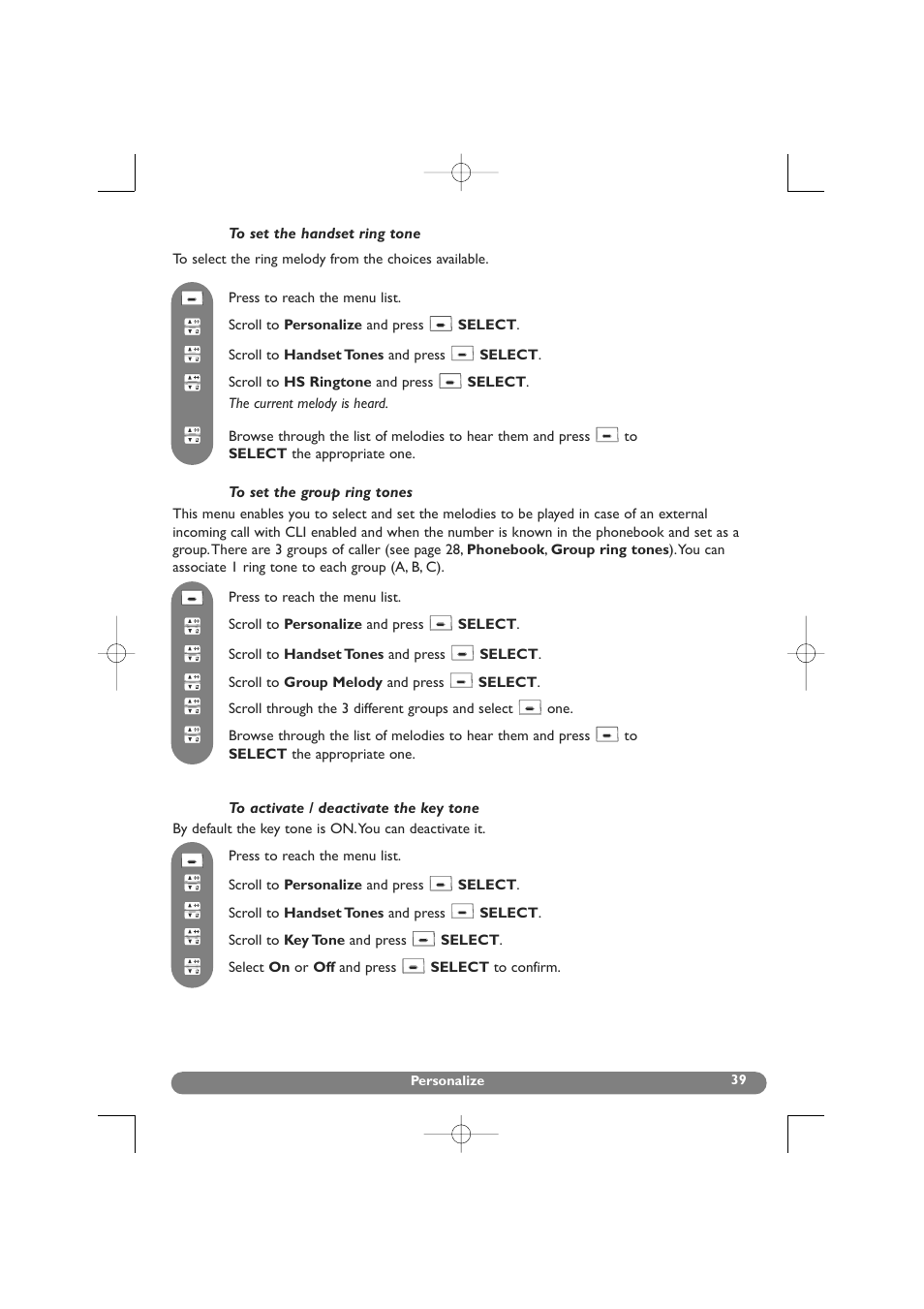 Philips DECT 627 User Manual | Page 40 / 58