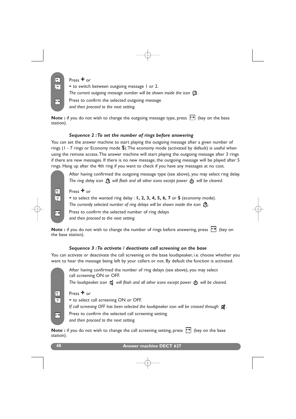 Philips DECT 627 User Manual | Page 49 / 58