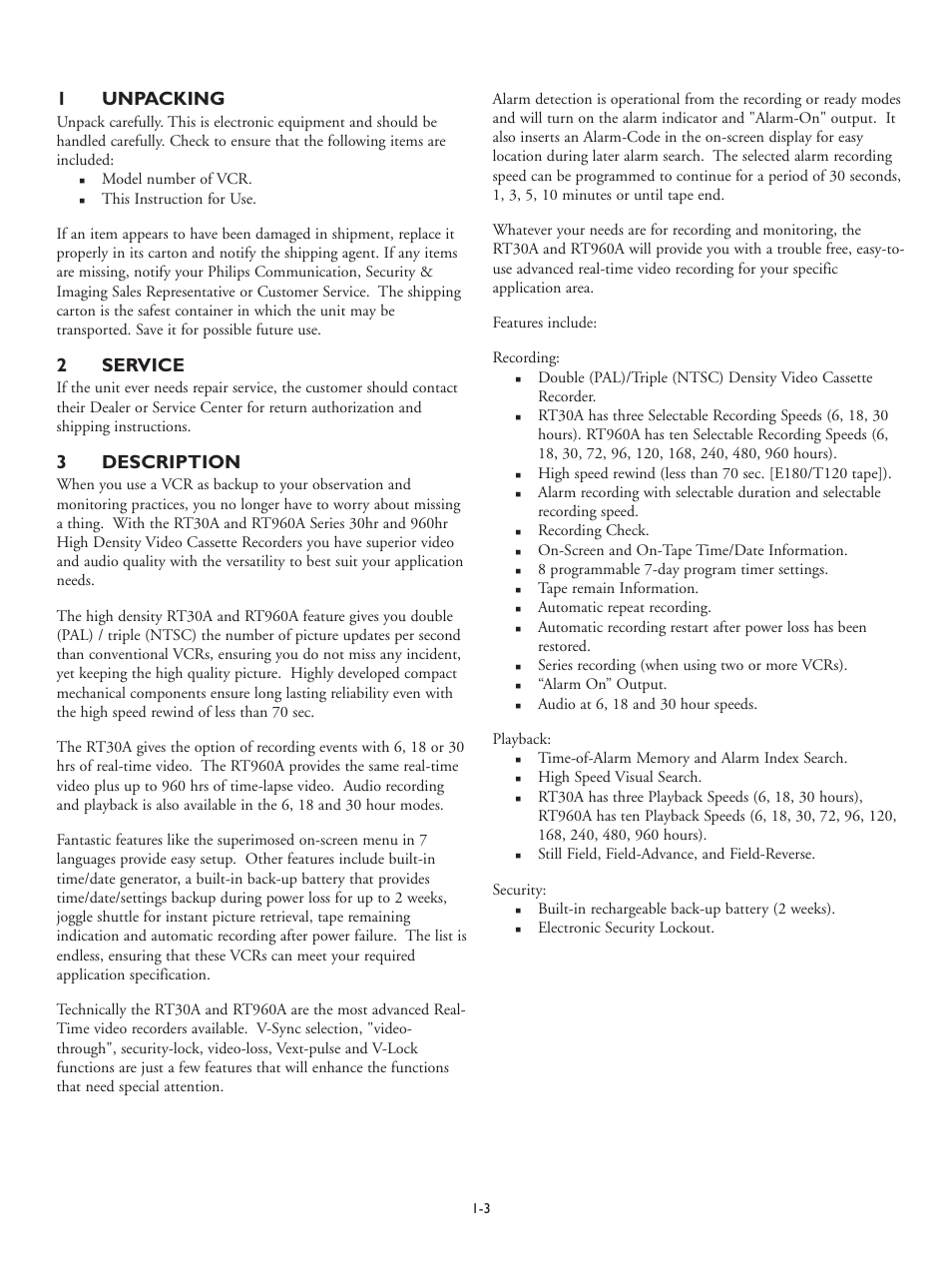 Philips RT30A User Manual | Page 5 / 26