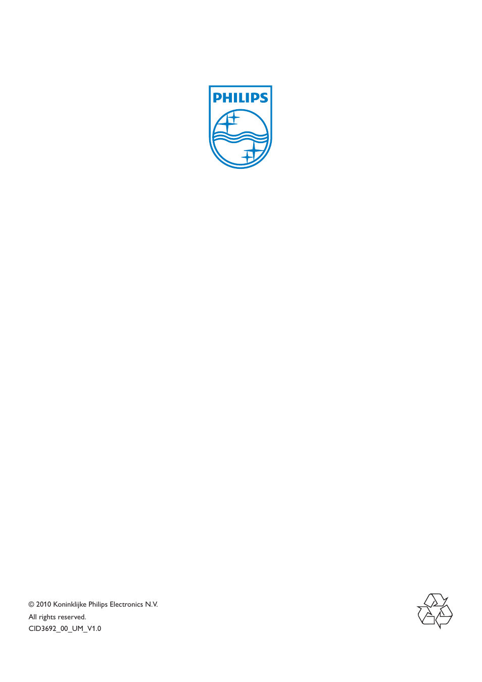 Philips CID3692 User Manual | Page 33 / 33