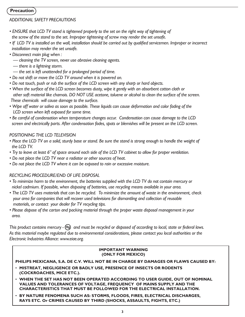 Philips 19PFL4322 User Manual | Page 10 / 36