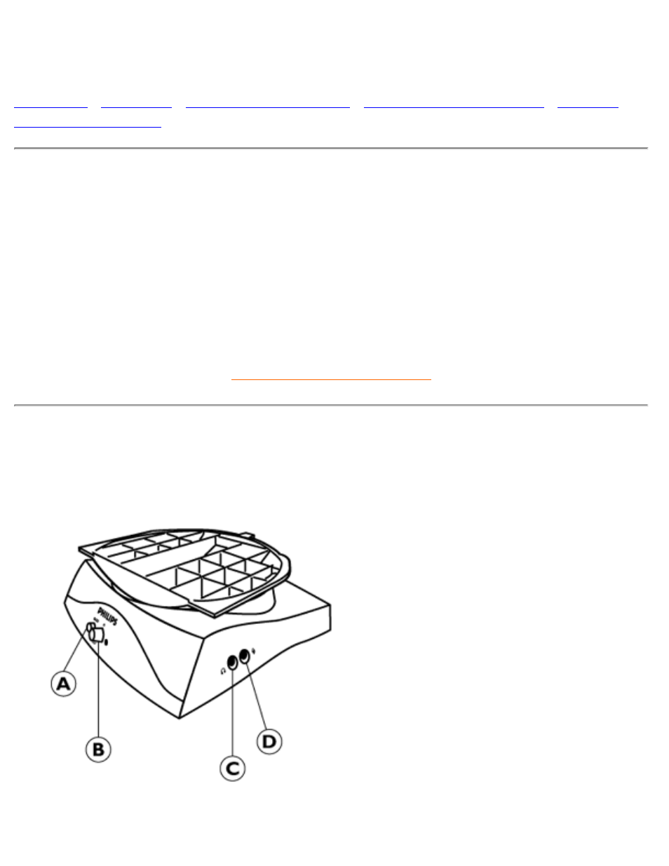 6b3g11 multimedia base (option), 6g3b11 multimedia base (option) | Philips 105S20 User Manual | Page 50 / 84