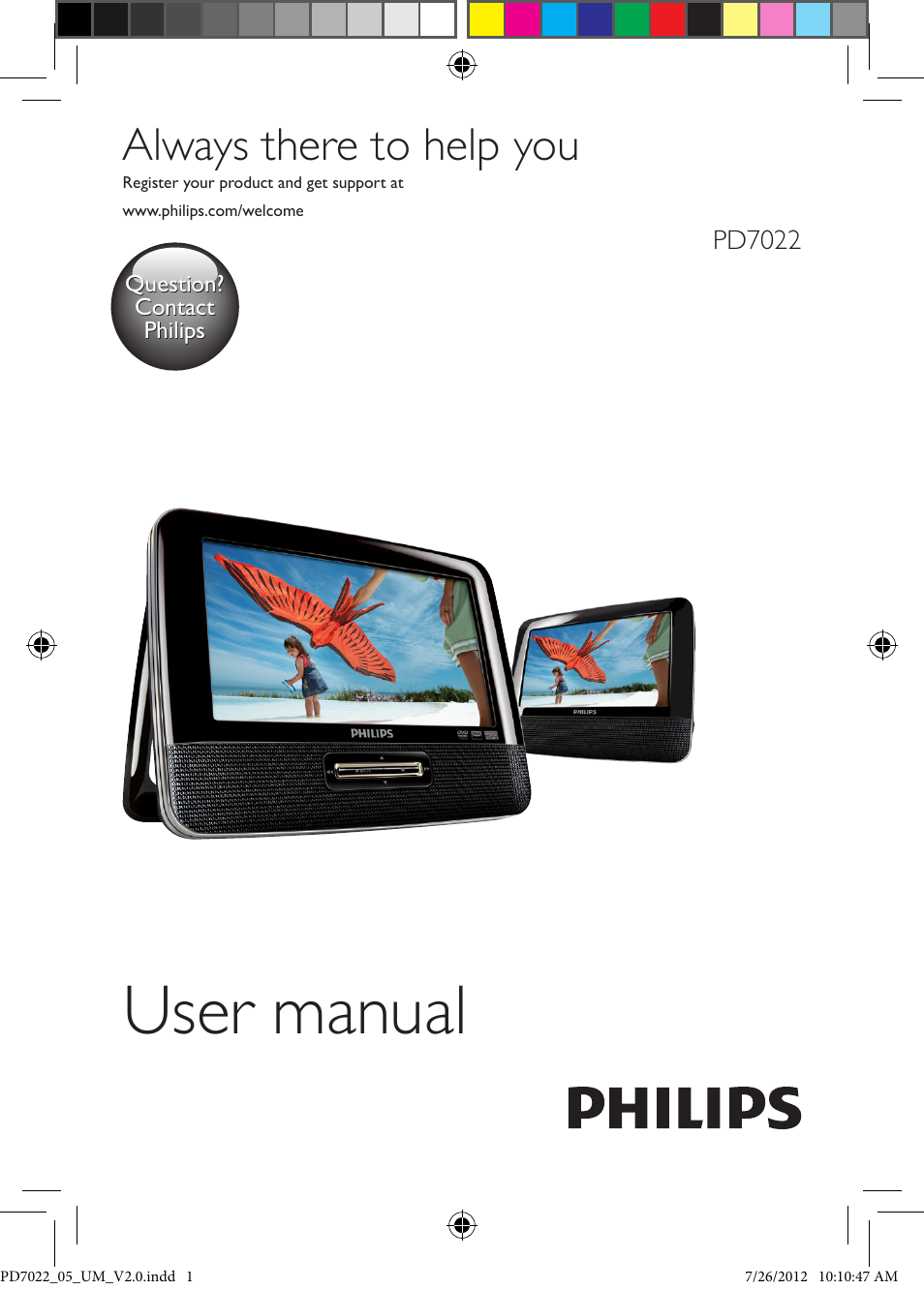 Philips PD7022/05 User Manual | 24 pages