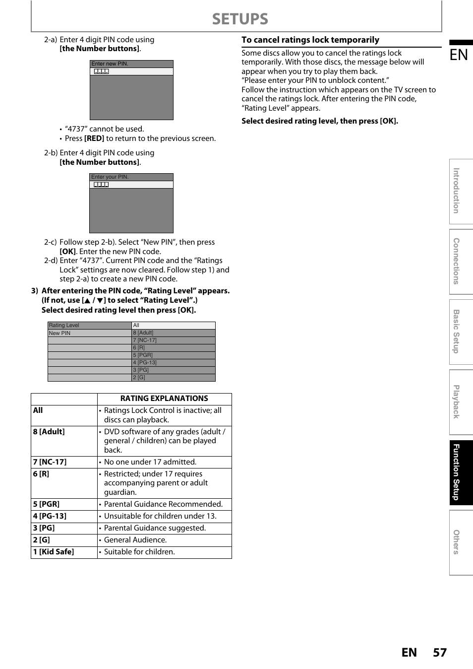 Step 2-a), Step 2-c), To step 2-d) | Setups | Philips BDP5010 User Manual | Page 57 / 74