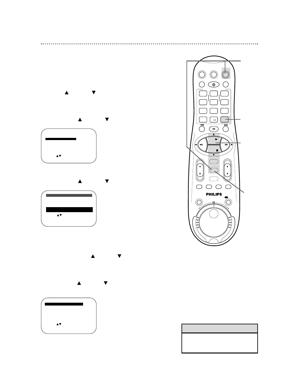 72 tape manager (cont’d), Helpful hint, Deleting tape or program information | Philips VR1010BP User Manual | Page 72 / 84