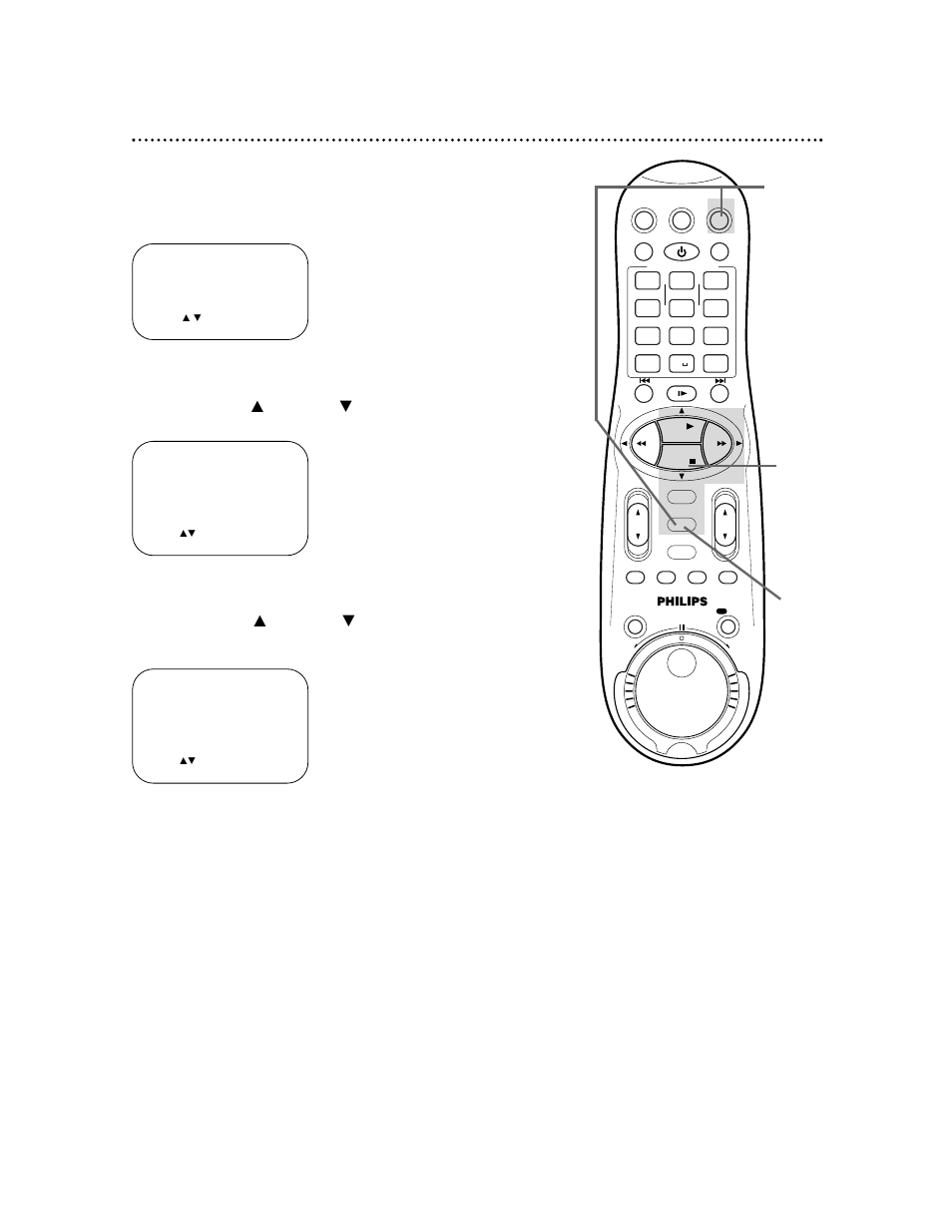 Tape manager (cont’d) 73, Press the vcr button, then press the menu button, Press the menu button | Philips VR1010BP User Manual | Page 73 / 84